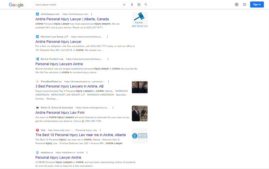 Outstanding Visibility in Local Keyword Search